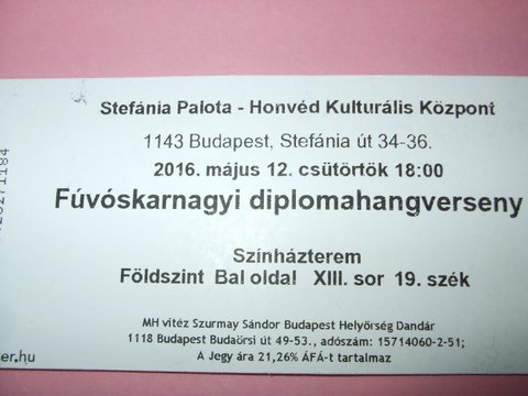 Hangverseny a Stefániában